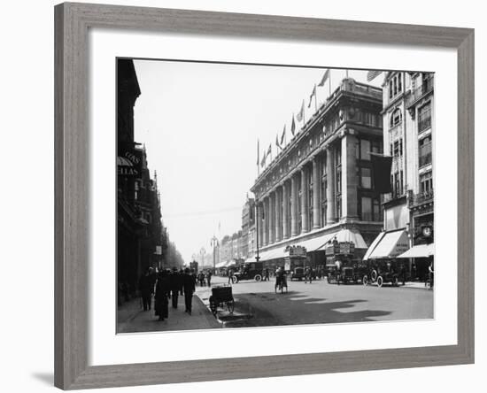 Selfridge's, Oxford Street, London, C1913-null-Framed Photographic Print