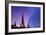 Selfridges building St Martins church Birmingham-Charles Bowman-Framed Photographic Print