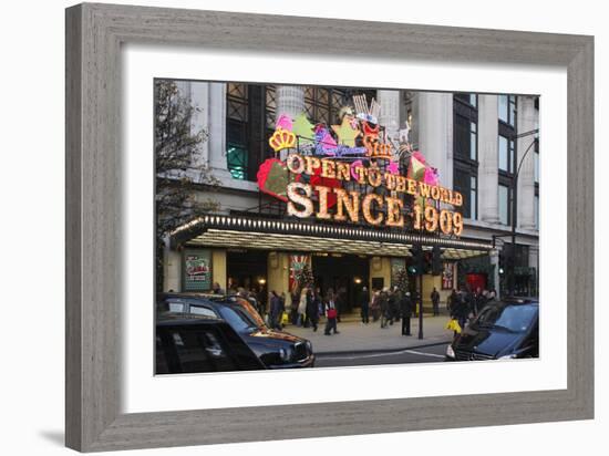 Selfridges Department Store, London, 2010-Peter Thompson-Framed Photographic Print