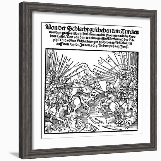 Selim I, Emperor of Turkey from 1512-null-Framed Giclee Print