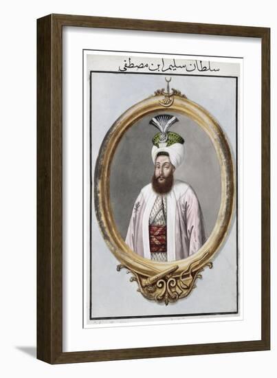 Selim III, Ottoman Emperor, (1808)-John Young-Framed Giclee Print