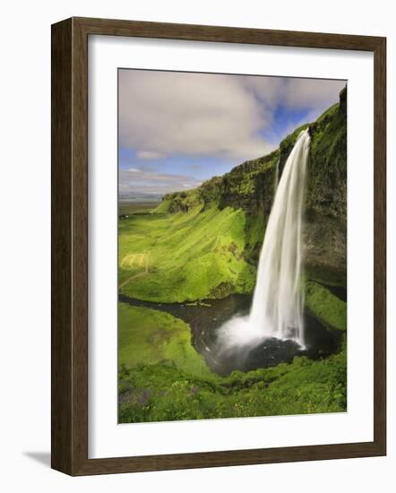 Seljalandfoss Waterfall, South Coast, Iceland-Michele Falzone-Framed Photographic Print