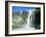 Seljalandsfoss Waterfall and Rainbow, Southern Area, Iceland, Polar Regions-Simon Harris-Framed Photographic Print