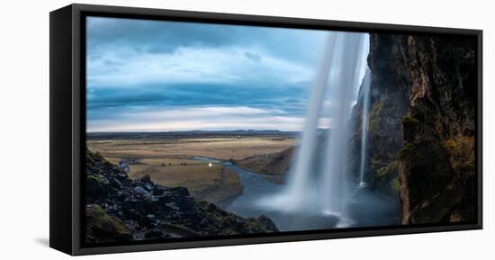 Seljalandsfoss waterfall, Iceland, Polar Regions-John Alexander-Framed Premier Image Canvas