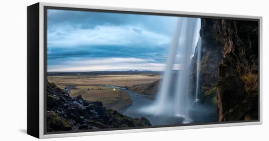 Seljalandsfoss waterfall, Iceland, Polar Regions-John Alexander-Framed Premier Image Canvas