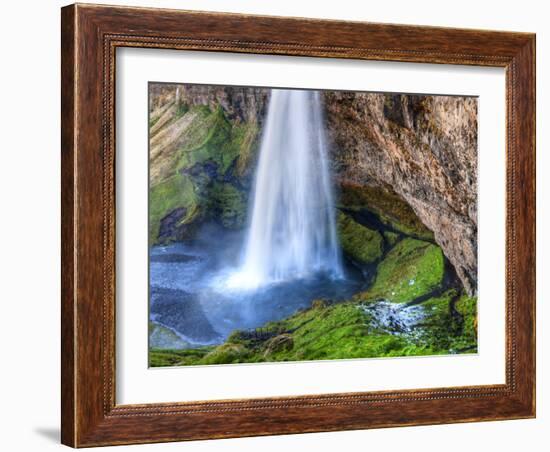 Seljalandsfoss Waterfall, Iceland-Nadia Isakova-Framed Photographic Print