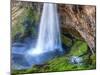 Seljalandsfoss Waterfall, Iceland-Nadia Isakova-Mounted Photographic Print