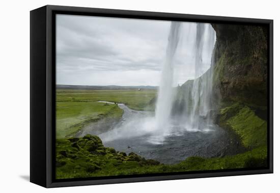 Seljalandsfoss Waterfall, South Iceland, Iceland, Polar Regions-Yadid Levy-Framed Premier Image Canvas