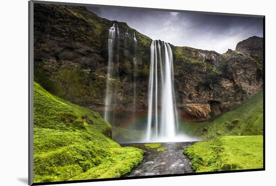 Seljalandsfoss Waterfall, South Region, Iceland, Polar Regions-Andrew Sproule-Mounted Photographic Print