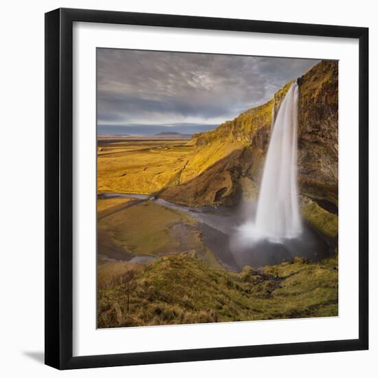 Seljalandsfoss (Waterfalls), South Iceland, Iceland-Rainer Mirau-Framed Photographic Print