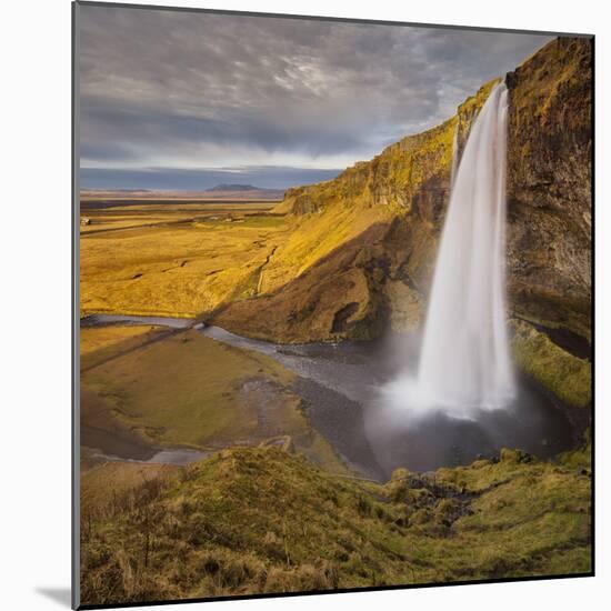 Seljalandsfoss (Waterfalls), South Iceland, Iceland-Rainer Mirau-Mounted Photographic Print