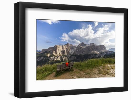 Sella Group, View from the High Route of Kolfuschg, Dolomites-Gerhard Wild-Framed Photographic Print