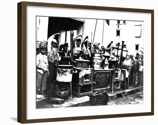 Sellers of Pasta-null-Framed Photographic Print