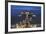 Sellin pier Rugen dusk West Pomerania Germany-Charles Bowman-Framed Photographic Print