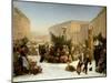 Selling Christmas Trees, 1853-David Jacobsen-Mounted Giclee Print