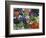 Selling Fruit in Local Market, Goa, India-Keren Su-Framed Photographic Print