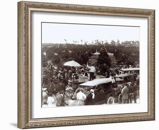 Selling Land in Coral Gables, 13th December 1920-American Photographer-Framed Photographic Print