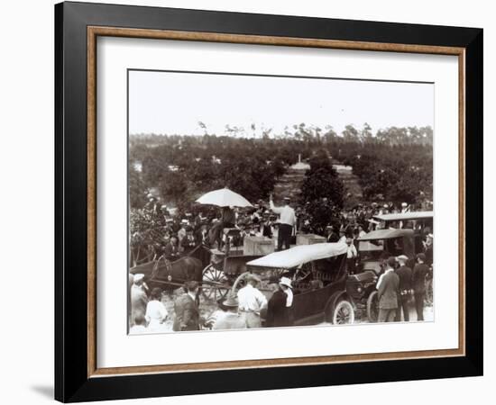 Selling Land in Coral Gables, 13th December 1920-American Photographer-Framed Photographic Print