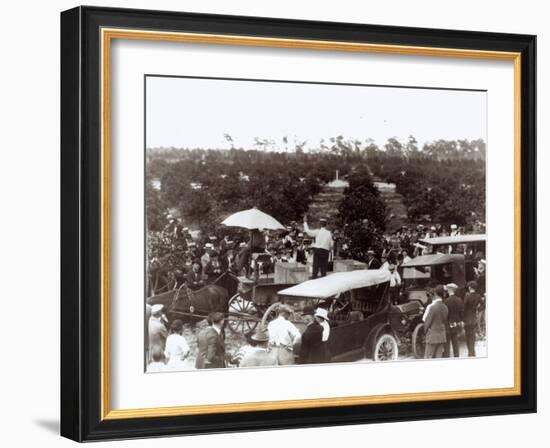 Selling Land in Coral Gables, 13th December 1920-American Photographer-Framed Photographic Print