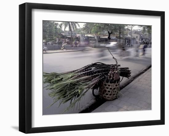 Selling Sugar Cane, Vietnam-Keren Su-Framed Photographic Print