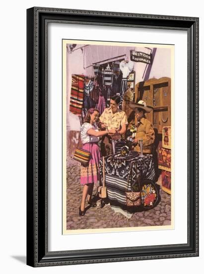 Selling Wares, Tijuana, Mexico-null-Framed Art Print