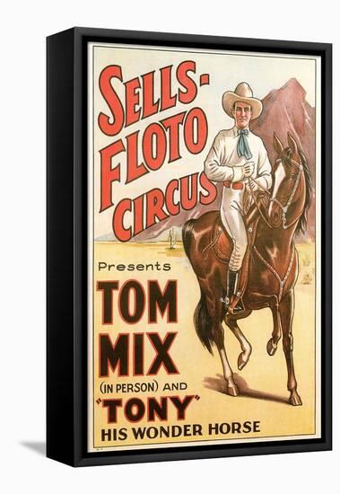 Sells-Floto Circus Poster-null-Framed Stretched Canvas