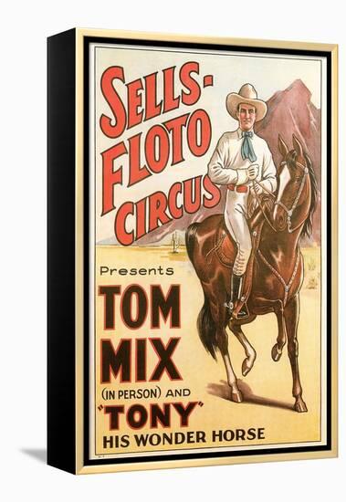 Sells-Floto Circus Poster-null-Framed Stretched Canvas