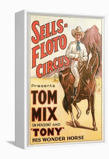 Sells-Floto Circus Poster-null-Framed Stretched Canvas