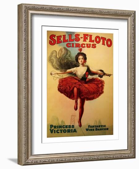 Sells-Floto Circus-null-Framed Giclee Print