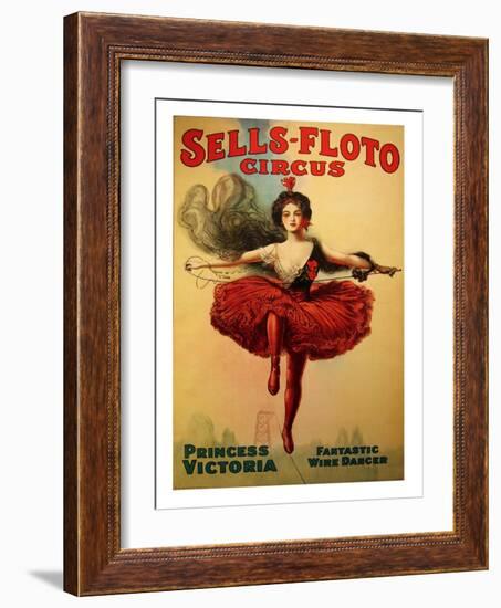 Sells-Floto Circus-null-Framed Giclee Print