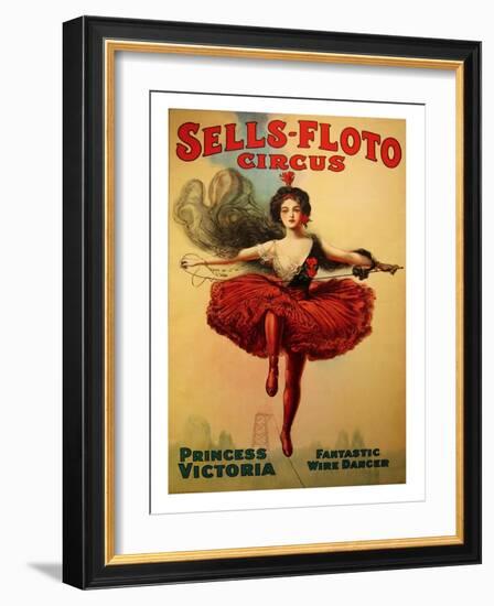 Sells-Floto Circus-null-Framed Giclee Print