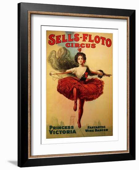 Sells-Floto Circus-null-Framed Premium Giclee Print