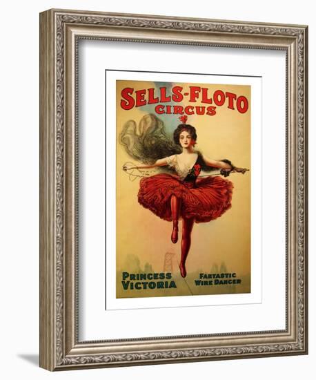 Sells-Floto Circus-null-Framed Giclee Print