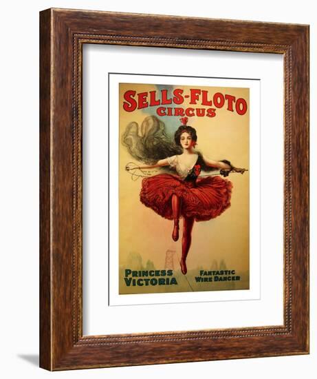 Sells-Floto Circus-null-Framed Giclee Print