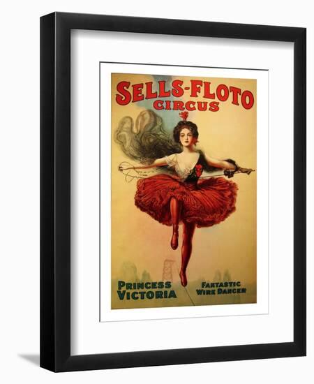 Sells-Floto Circus-null-Framed Giclee Print