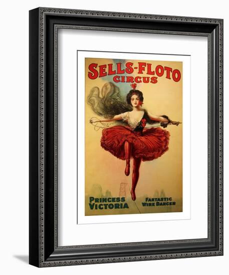 Sells-Floto Circus-null-Framed Giclee Print