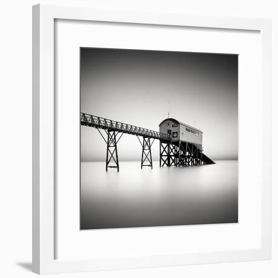 Selsey Pier-Rob Cherry-Framed Giclee Print