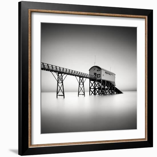 Selsey Pier-Rob Cherry-Framed Giclee Print