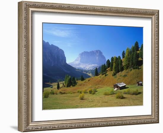 Selva Di Val Gardena, Trentino-Alto Adige and the Dolomites, Italy-Roy Rainford-Framed Photographic Print