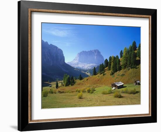 Selva Di Val Gardena, Trentino-Alto Adige and the Dolomites, Italy-Roy Rainford-Framed Photographic Print