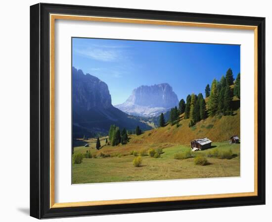 Selva Di Val Gardena, Trentino-Alto Adige and the Dolomites, Italy-Roy Rainford-Framed Photographic Print