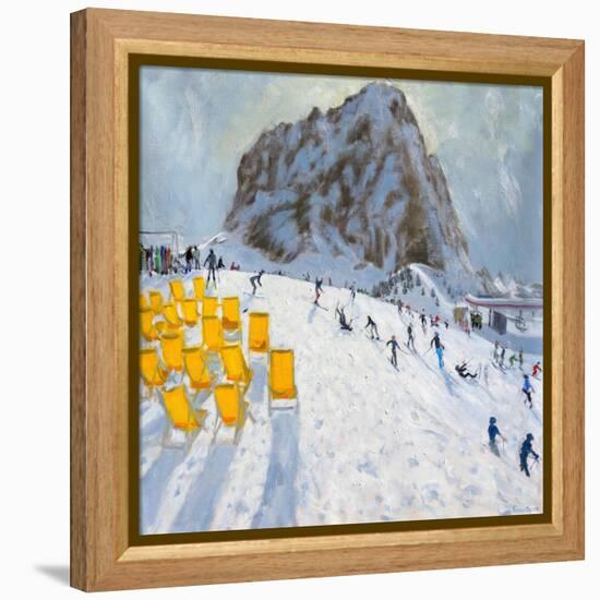 Selva Val Gardena, Italy-Andrew Macara-Framed Premier Image Canvas