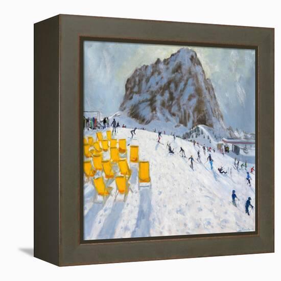 Selva Val Gardena, Italy-Andrew Macara-Framed Premier Image Canvas