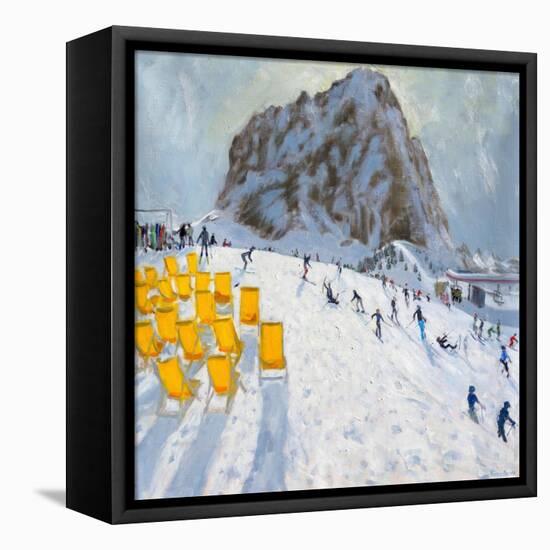 Selva Val Gardena, Italy-Andrew Macara-Framed Premier Image Canvas