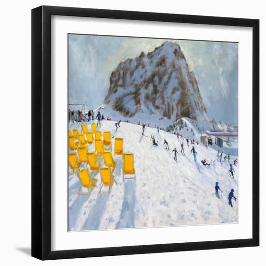 Selva Val Gardena, Italy-Andrew Macara-Framed Giclee Print