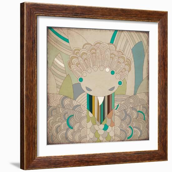 Selvática, Águila Harpía-Belen Mena-Framed Giclee Print