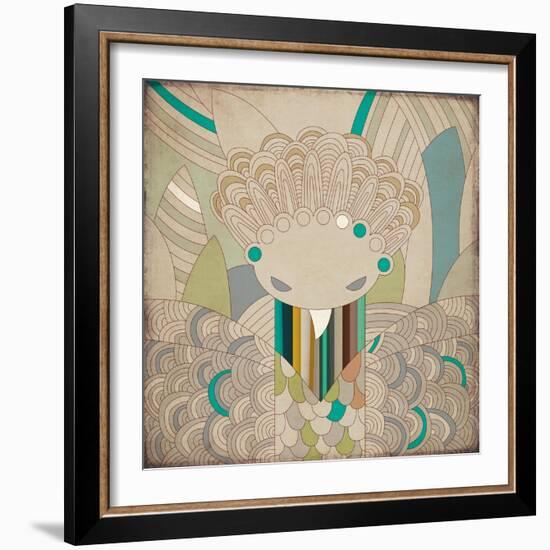 Selvática, Águila Harpía-Belen Mena-Framed Giclee Print