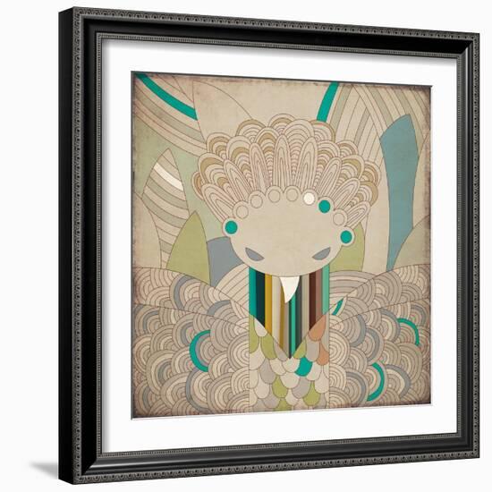 Selvática, Águila Harpía-Belen Mena-Framed Giclee Print