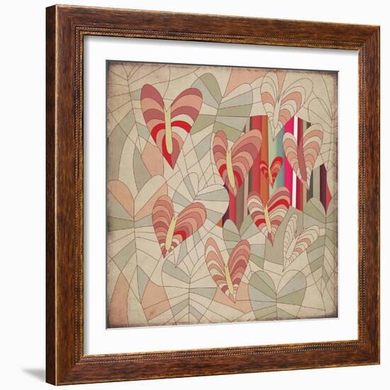 Selvática, Anturios-Belen Mena-Framed Giclee Print