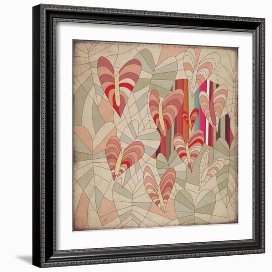 Selvática, Anturios-Belen Mena-Framed Giclee Print